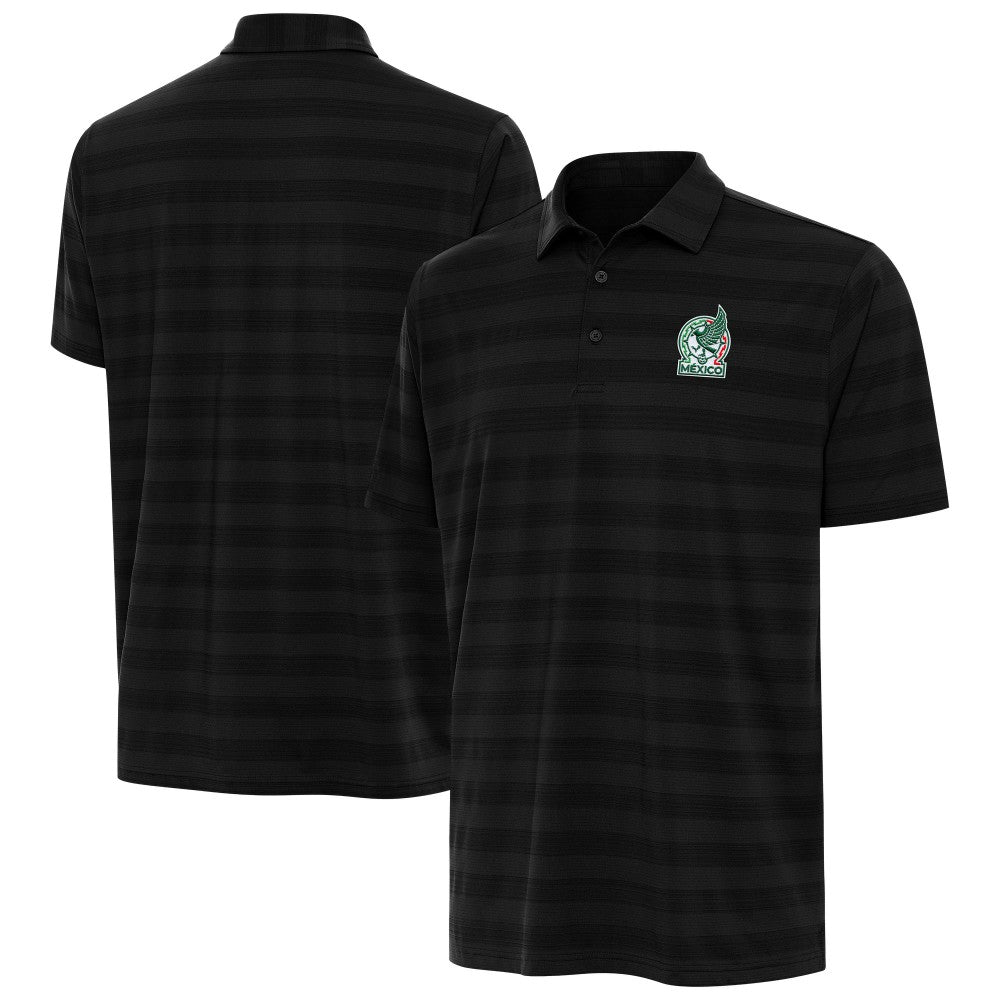 Mexico National Team Antigua Channel Polo for sale - Black 