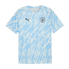 Manchester City 2025/26 Pre-Match Training Jersey Discount - Sky Blue 
