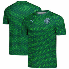 Manchester City 2025/26 Pre-Match Training Jersey Discount - Green 