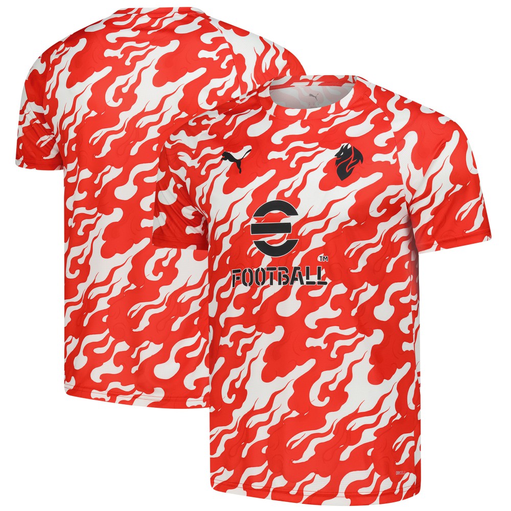 AC Milan 2025/26 Pre-Match dryCell Training Jersey on sale - Red 