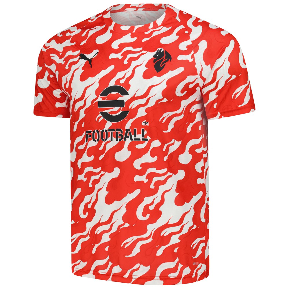 AC Milan 2025/26 Pre-Match dryCell Training Jersey on sale - Red 