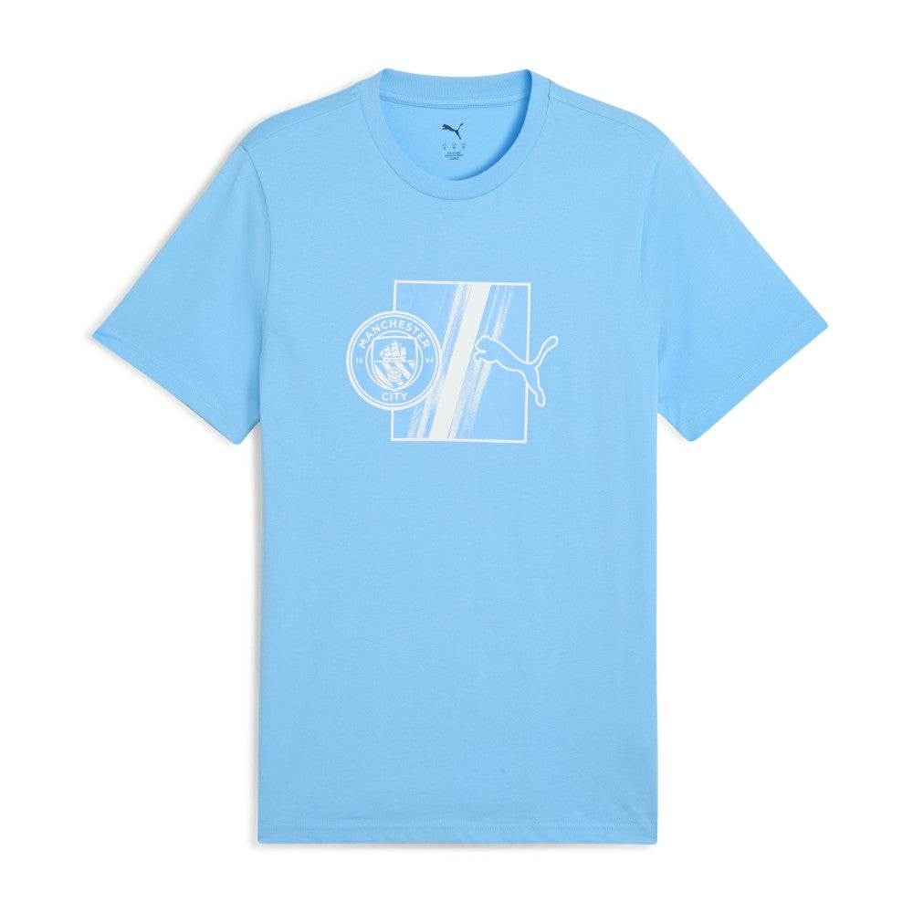Manchester City ftblCulture T-Shirt Discount - Sky Blue 
