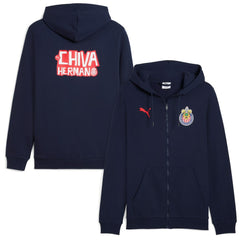 Chivas ftblCulture Full-Zip Sweat Hoodie Discount - Navy 