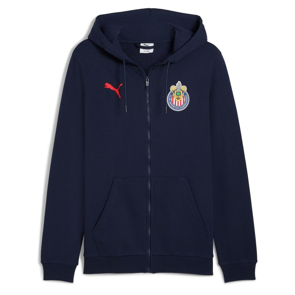 Chivas ftblCulture Full-Zip Sweat Hoodie Discount - Navy 