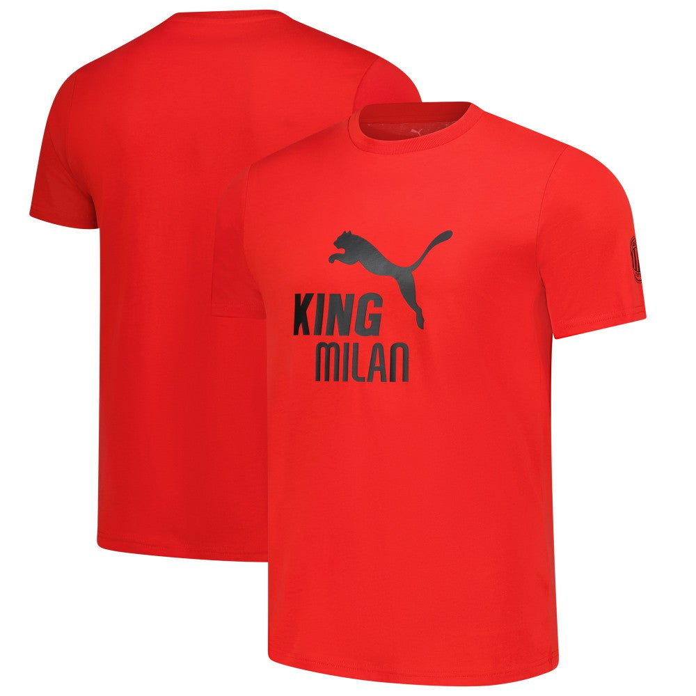 AC Milan 2025/26 King Logo T-Shirt on sale - Red 