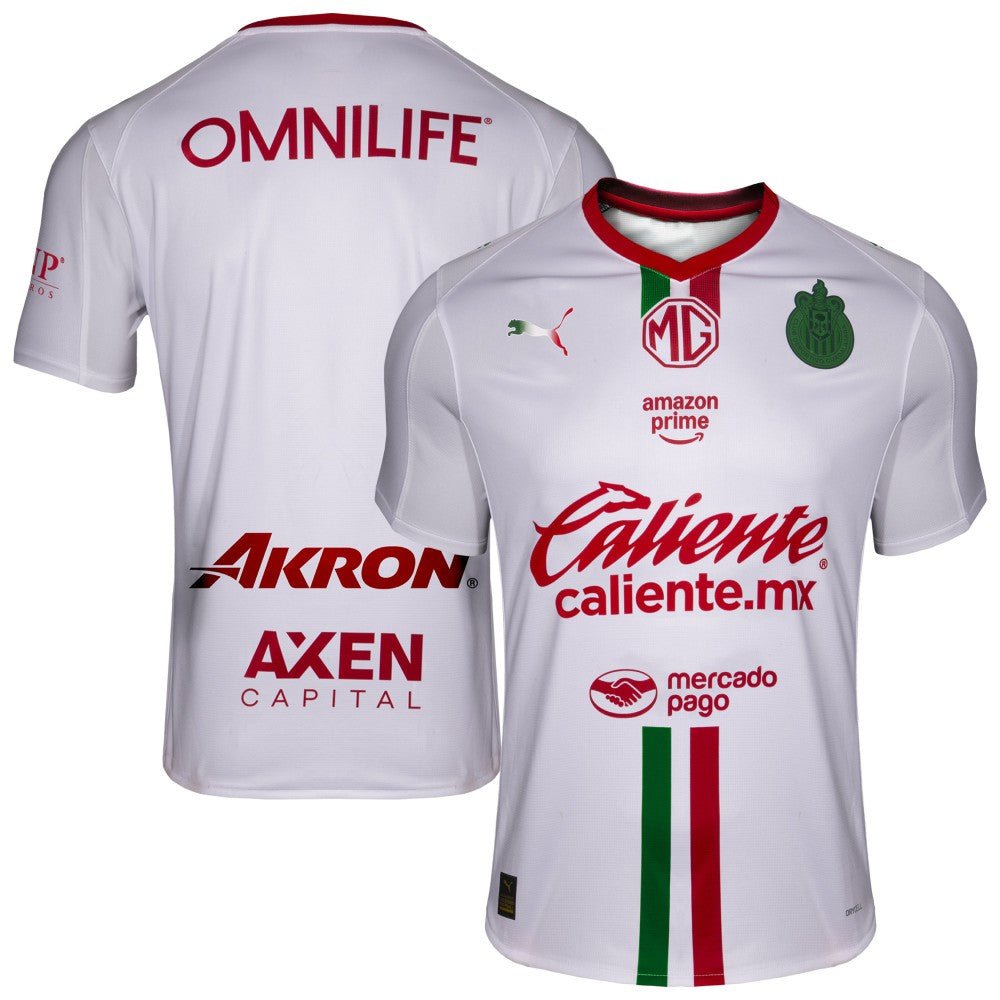Chivas 2025/26 Away Replica Jersey Discount - White 