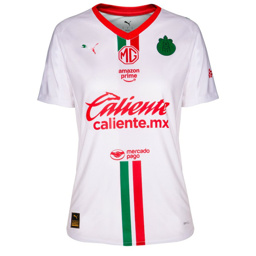 Chivas Women's 2025/26 Away  Replica Jersey Discount - White 