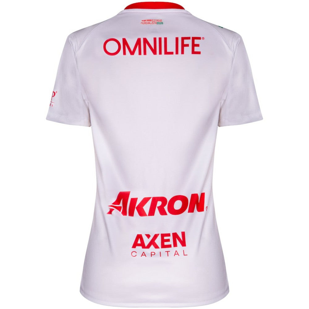 Chivas Women's 2025/26 Away  Replica Jersey Discount - White 