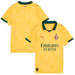AC Milan Youth 2025/26 Third Replica Jersey on sale - Yellow 