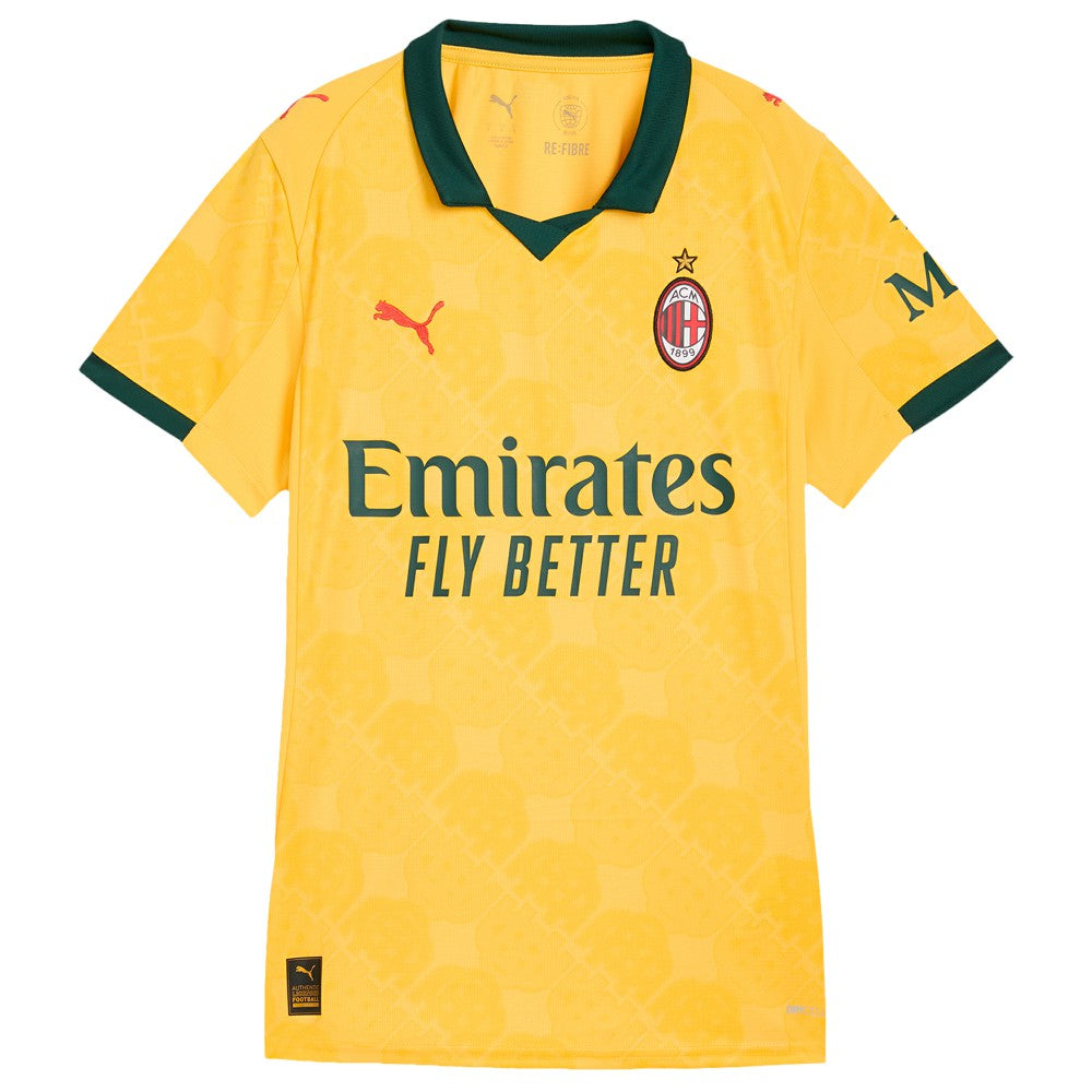 AC Milan Women's 2025/26 Third Replica Jersey on sale - Yellow 