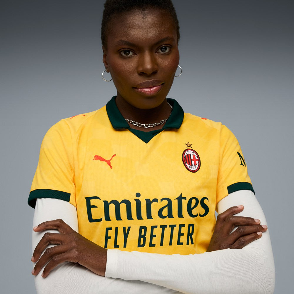 AC Milan Women's 2025/26 Third Replica Jersey on sale - Yellow 