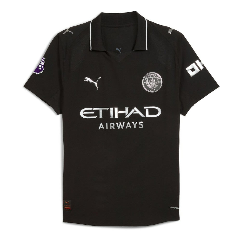 Manchester City 2025/26 Away Jersey Discount - Black 