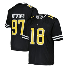 Juventus Collegiate American Football Foundation Fashion Jersey Discount - Black 
