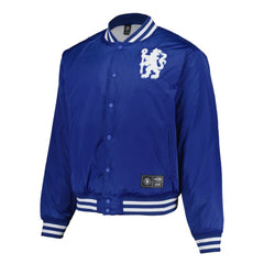 Chelsea  Collegiate Sateen Full-Snap Jacket on sale - Royal 