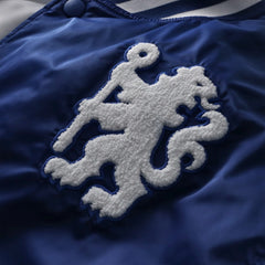 Chelsea  Collegiate Sateen Full-Snap Jacket on sale - Royal 