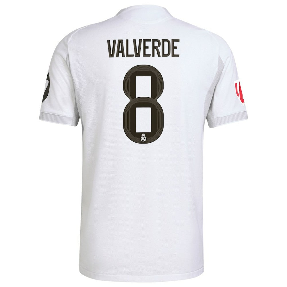 Federico Valverde Real Madrid 2025/26 Home Jersey Discount - White 
