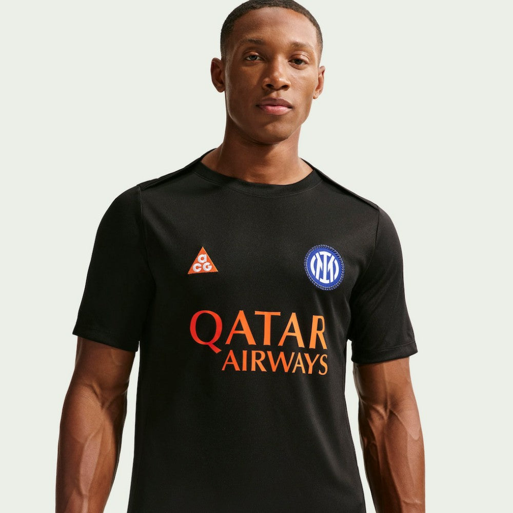 Inter Milan Academy Pro Dri-FIT Pre-Match Top Discount - Black 