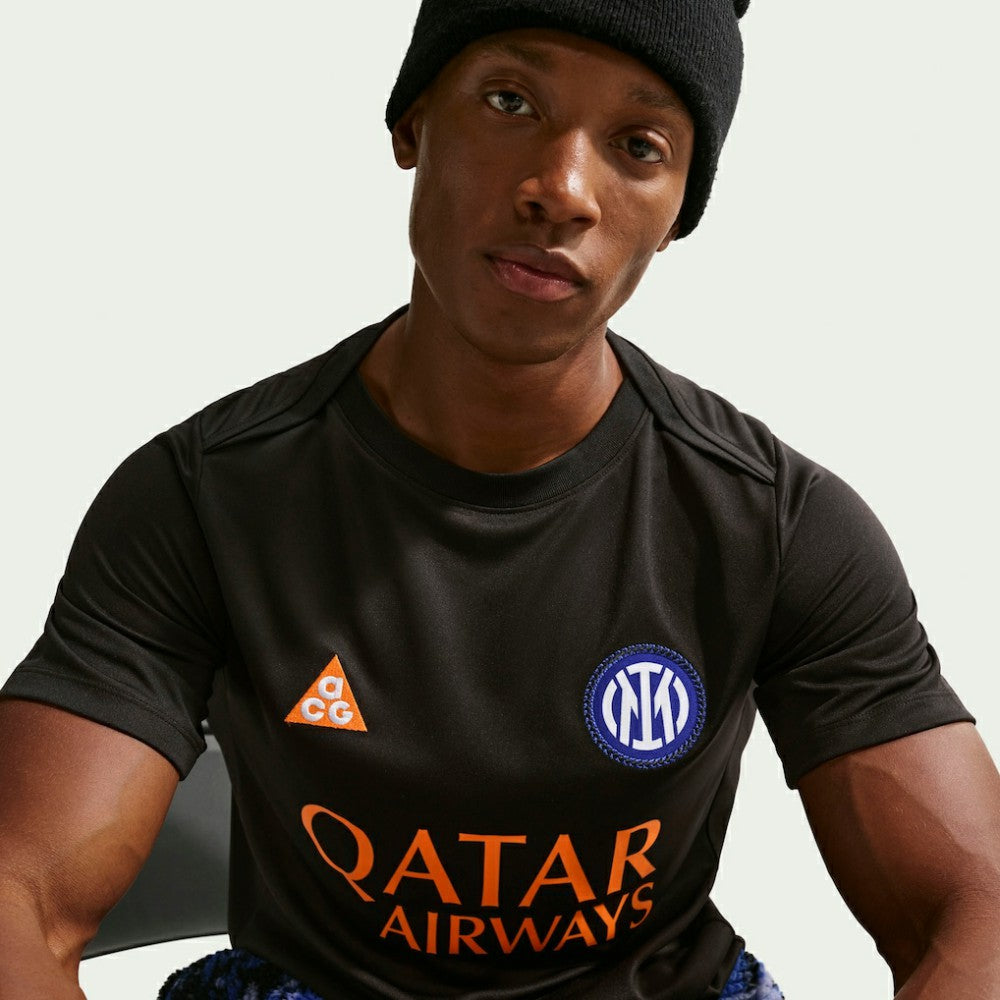 Inter Milan Academy Pro Dri-FIT Pre-Match Top Discount - Black 