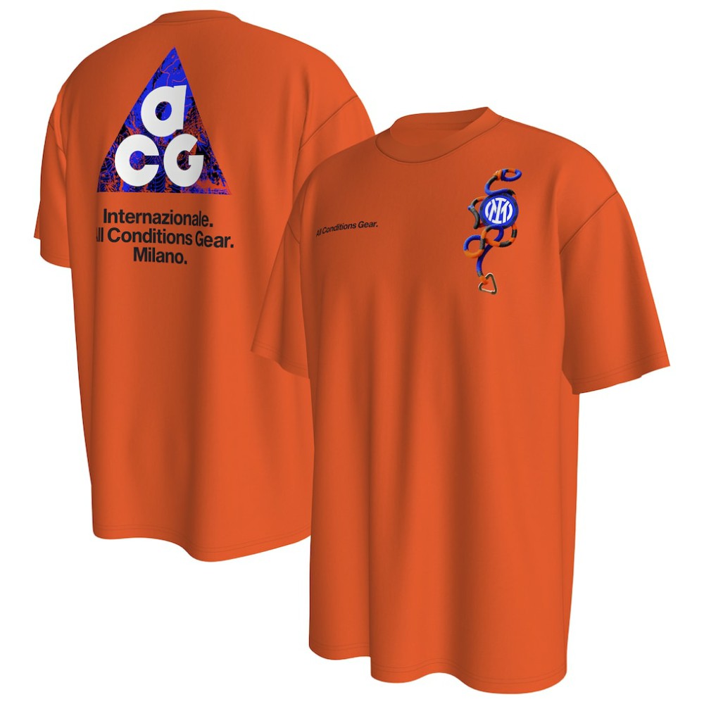 Inter Milan ACG Dri-FIT T-Shirt Discount - Orange 
