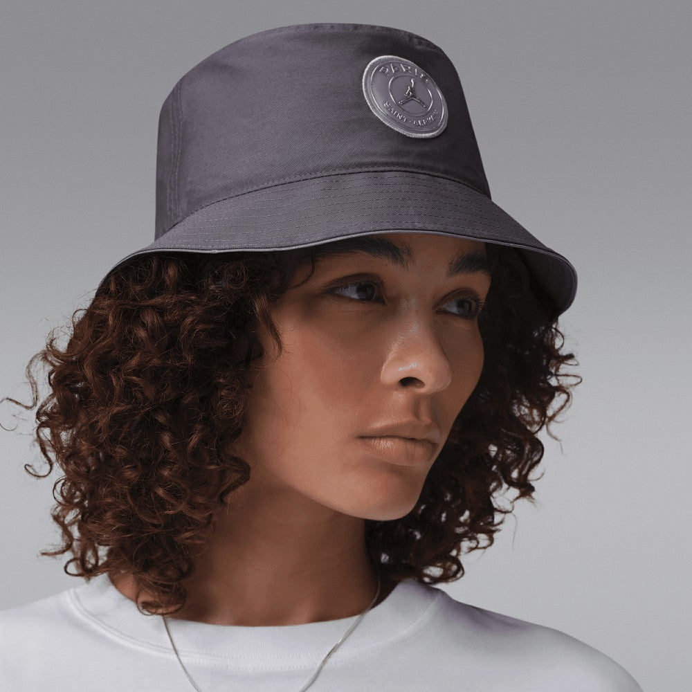 Paris Saint-Germain Jordan Brand Unisex Apex Bucket Hat on sale - Dark Grey 
