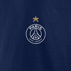 Paris Saint-Germain 2025 Champions League Winners Eiffel Star T-Shirt on sale - Navy 