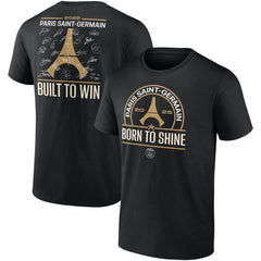 Paris Saint-Germain 2025 Champions League Winners Signature Roster T-Shirt on sale - Black 