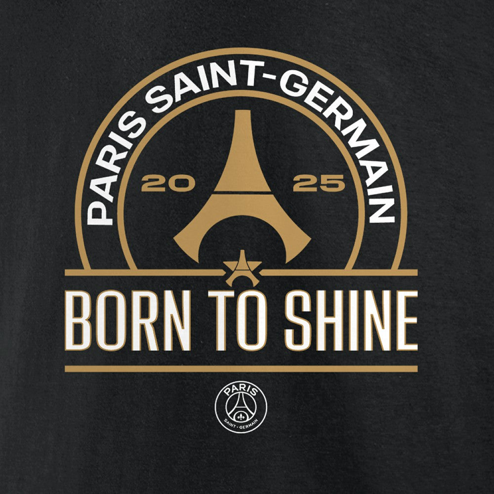 Paris Saint-Germain 2025 Champions League Winners Signature Roster T-Shirt on sale - Black 