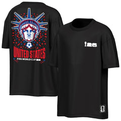 USMNT Outerstuff FIFA World Cup 2026 Rally Oversized 2-Hit T-Shirt for sale - Black 