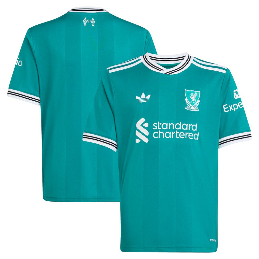 Liverpool Youth 2025/26 Third Replica Jersey Discount - Green 