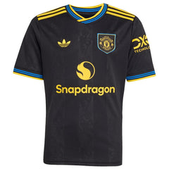 Manchester United Youth 2025/26 Third Replica Jersey Discount - Black 