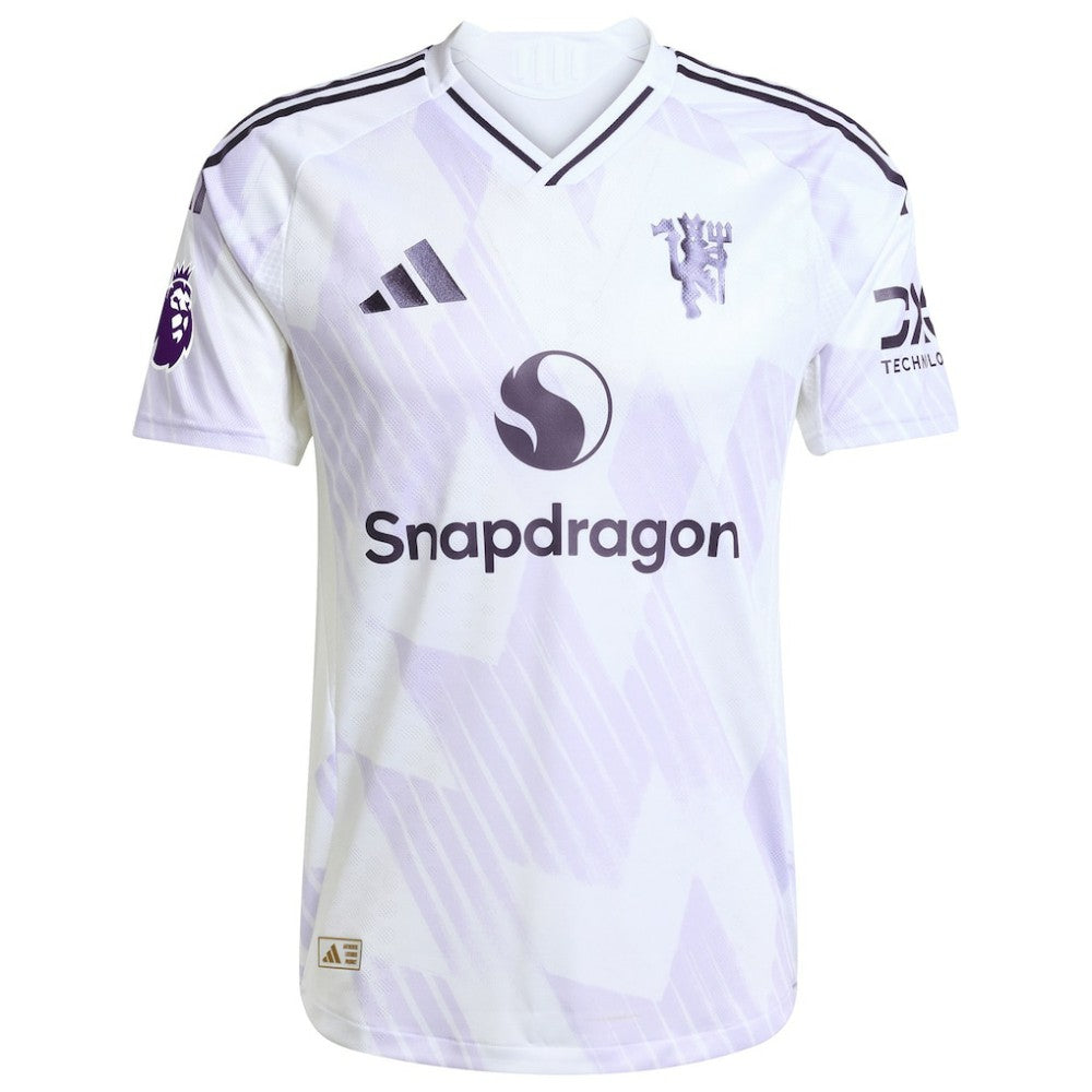 Bruno Fernandes Manchester United 2025/26 Away Player Jersey Discount - White 