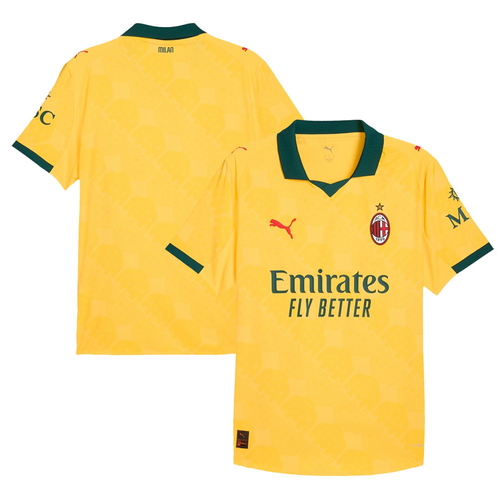 AC Milan 2025/26 Third Jersey on sale - Yellow 
