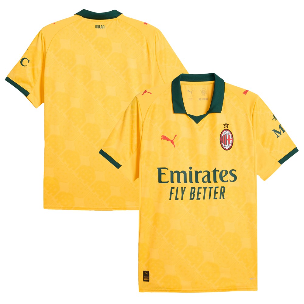 AC Milan 2025/26 Third Replica Jersey on sale - Yellow 