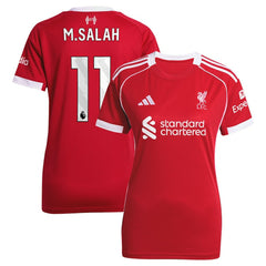 Mohamed Salah Liverpool Women's 2025/26 Home Replica Jersey Discount - Red 