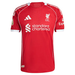 Virgil van Dijk Liverpool  2025/26 Home Jersey Discount - Red 