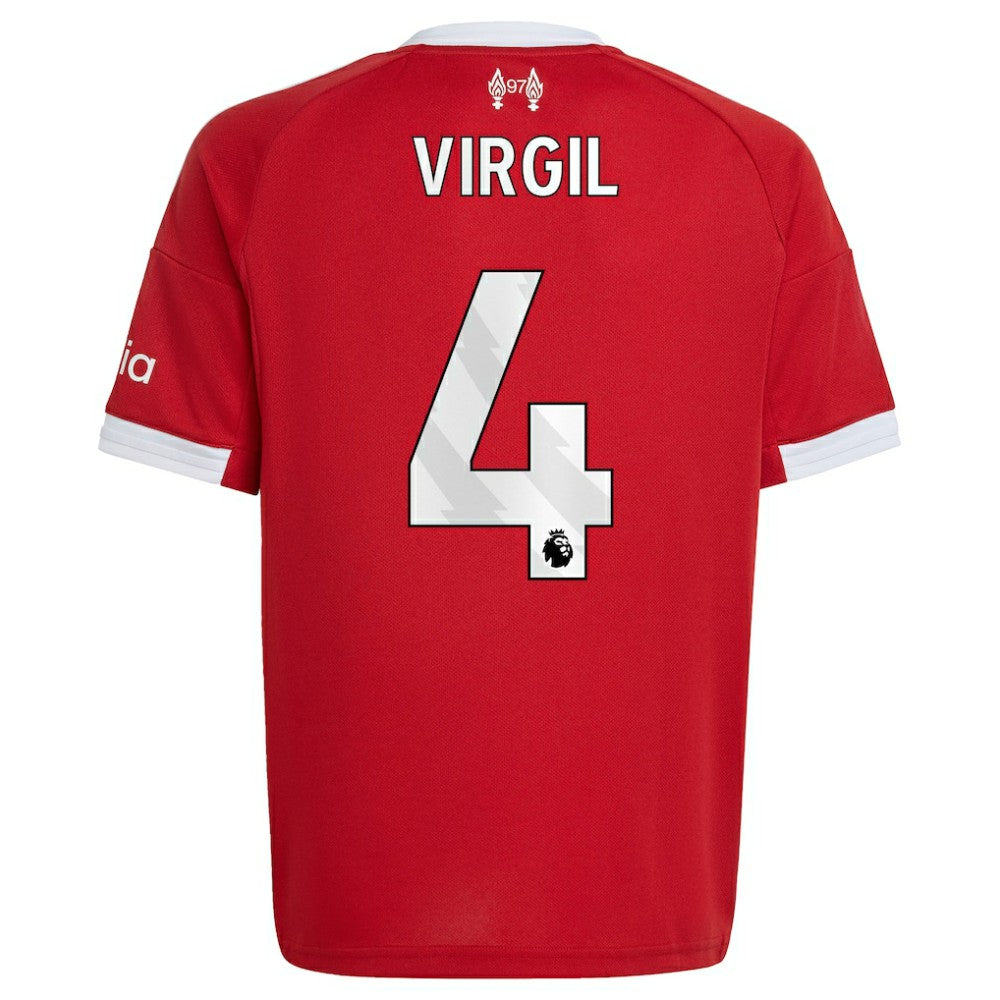 Virgil van Dijk Liverpool Youth 2025/26 Home Replica Jersey Discount - Red 