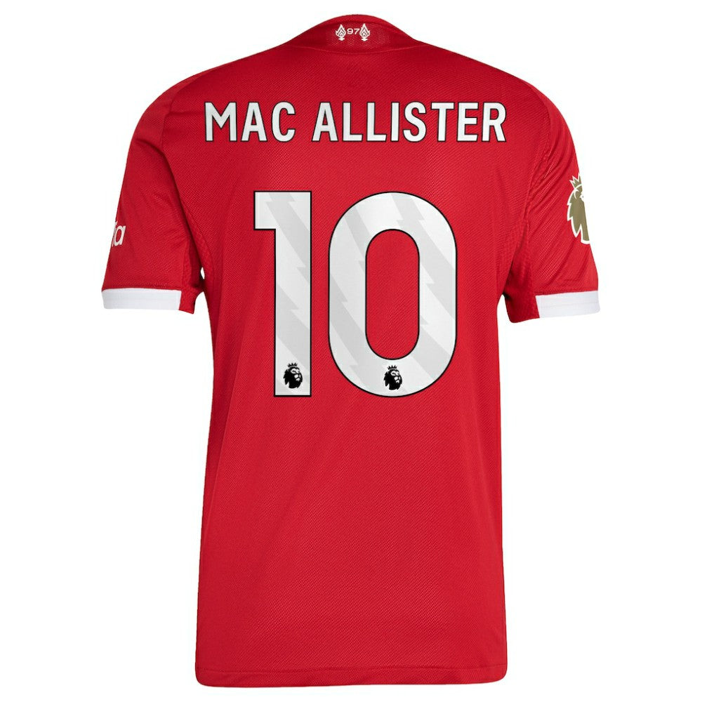 Alexis Mac Allister Liverpool  2025/26 Home Jersey Discount - Red 