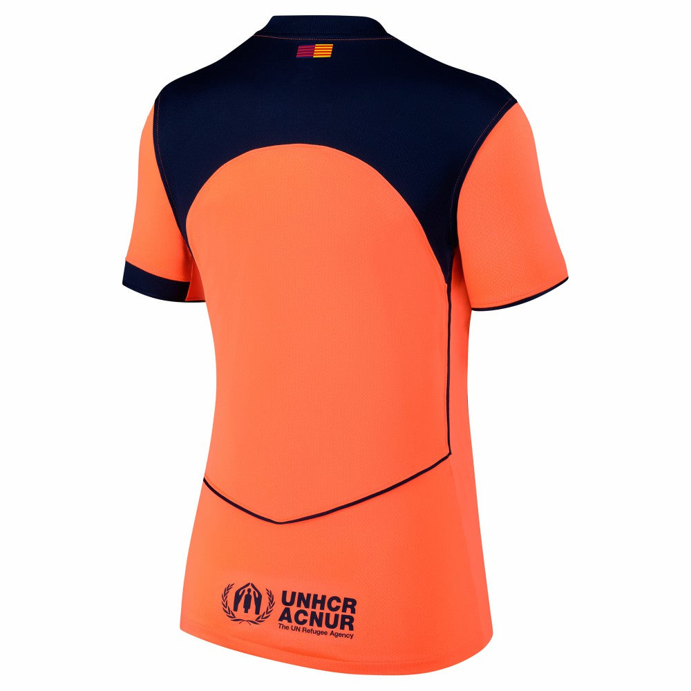 Barcelona Women's 2025/26 Third Replica Jersey on sale - Orange 