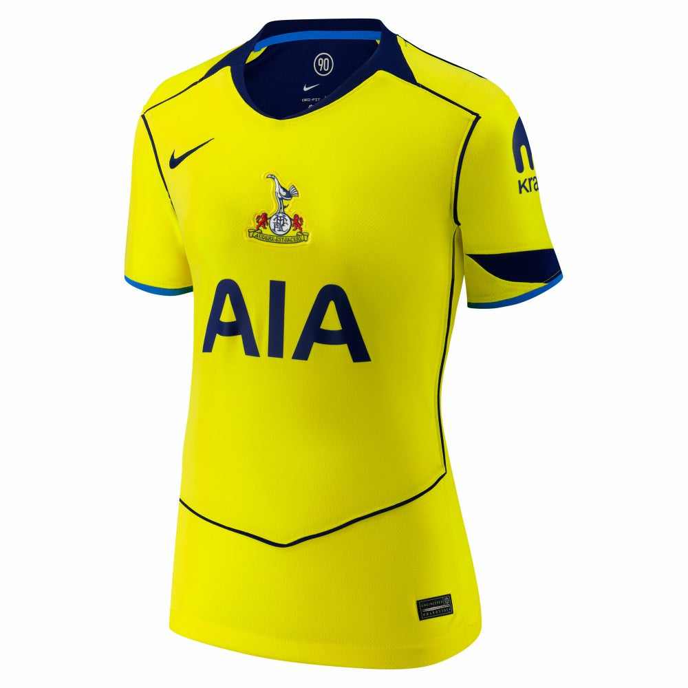 Tottenham Hotspur Women's 2025/26 Third Replica Jersey Sale - Yellow 
