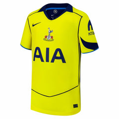 Tottenham Hotspur Youth 2025/26 Third Replica Jersey Sale - Yellow 