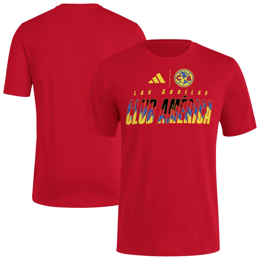 Club America Leagues Cup T-Shirt Discount - Red 