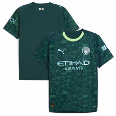 Manchester City x EA SPORTS FC 2025/26 Fourth Jersey Discount - Green 
