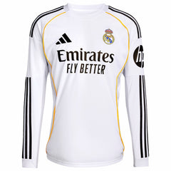 Kylian Mbappé Real Madrid 2025/26 Home Replica Player Jersey Discount - White 