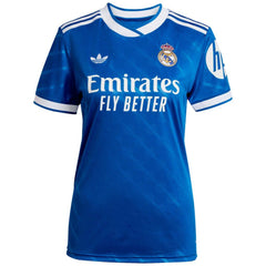 Kylian Mbappé Real Madrid Women's 2025/26 Third Replica Player Jersey Discount - Blue 