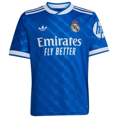Kylian Mbappé Real Madrid Youth 2025/26 Third Replica Player Jersey Discount - Blue 