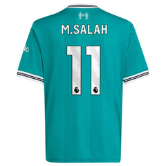 Mohamed Salah Liverpool Youth 2025/26 Third Replica Player Jersey Discount - Green 