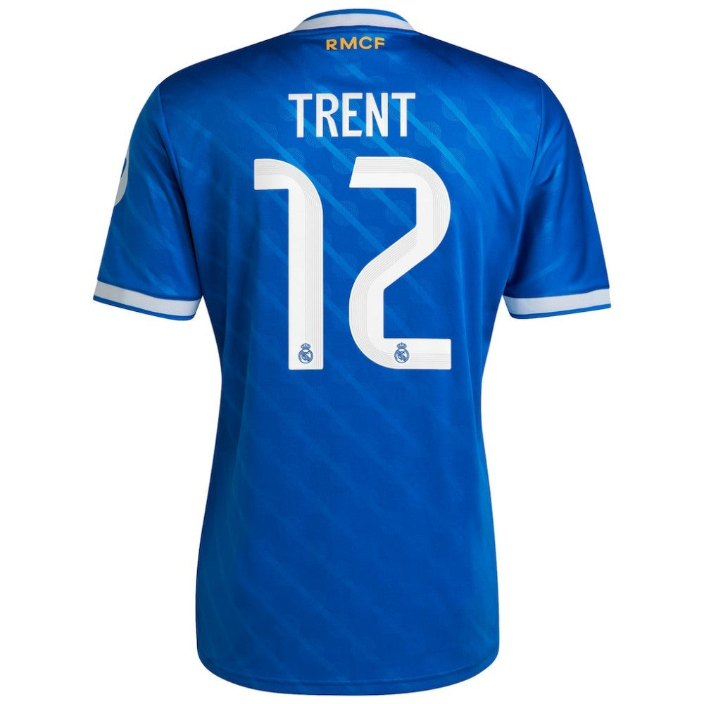Trent Alexander-Arnold Real Madrid 2025/26 Third Replica Player Jersey Discount - Blue 