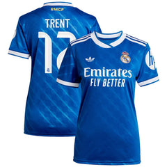 Trent Alexander-Arnold Real Madrid Women's 2025/26 Third Replica Player Jersey Discount - Blue 