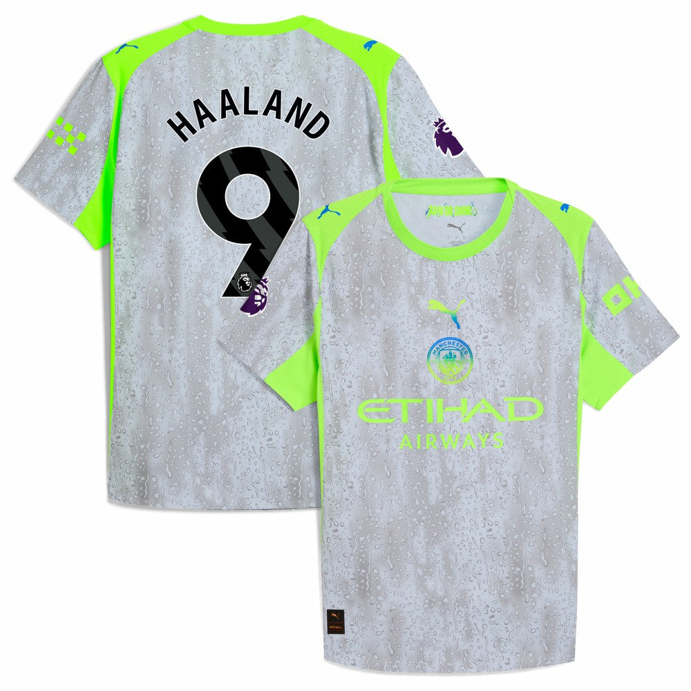 Manchester City 2025/26 Third Jersey Discount - Green/Neon Green 