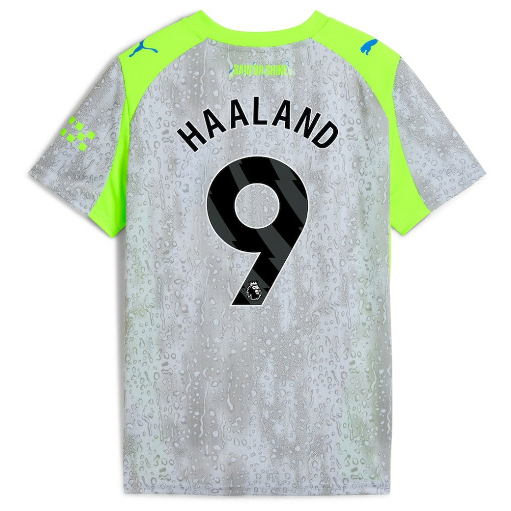 Manchester City Youth 2025/26 Third Replica Jersey Discount - Green/Neon Green 